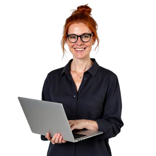 Teilnehmerin am Linux - GRD1 Linux Grundlagen Kurs